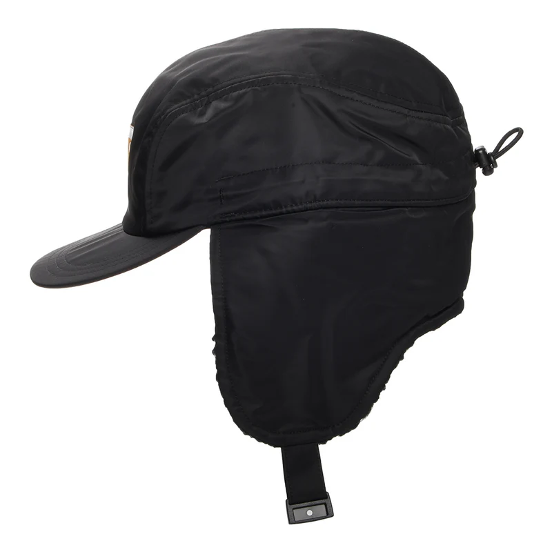 Casquette 4 Panel Avec Protège-Oreilles Oltera noir CARHARTT WIP