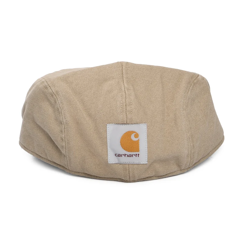 Casquette Plate Bec-de-Canard en Toile de Coton Webster beige CARHARTT WIP
