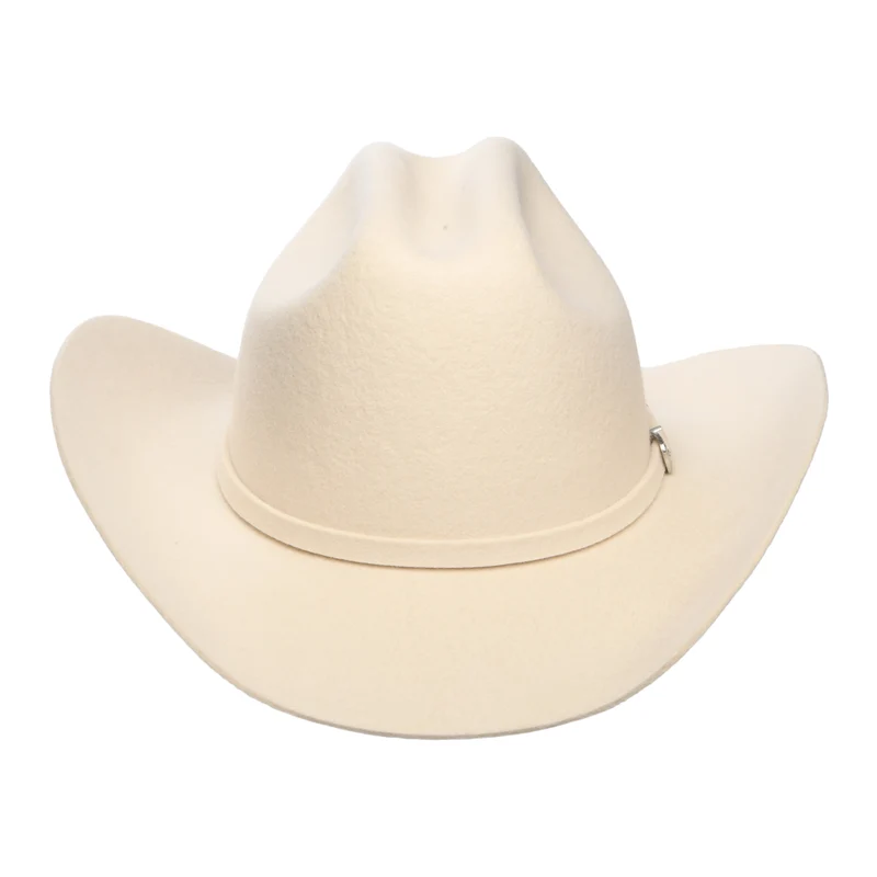 Chapeau de Cowboy en Laine Feutrée Yellowstone crème JAXON & JAMES