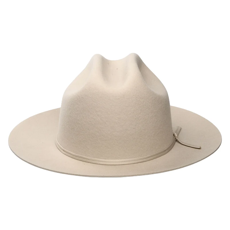 Chapeau de Cowboy Western en Feutre de Laine et Cachemire Ten Sleep beige clair STETSON