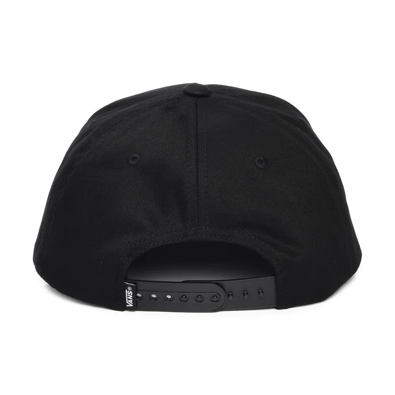 Casquette Snapback Enfant à Visière Incurvée Drop V Logo II noir-blanc VANS