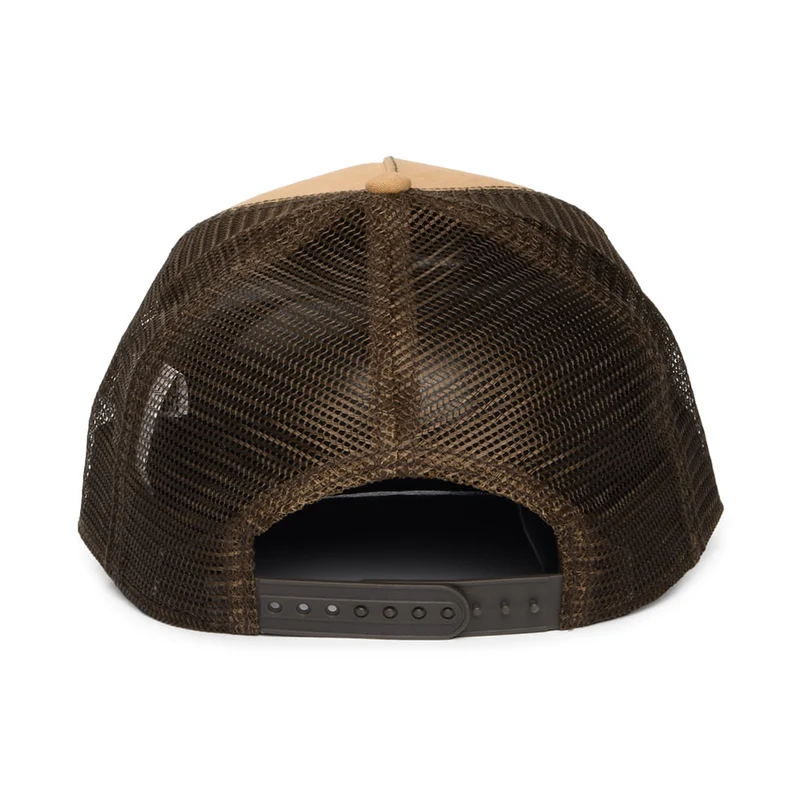 Casquette Trucker Bull beige sable-bleu-marron STETSON