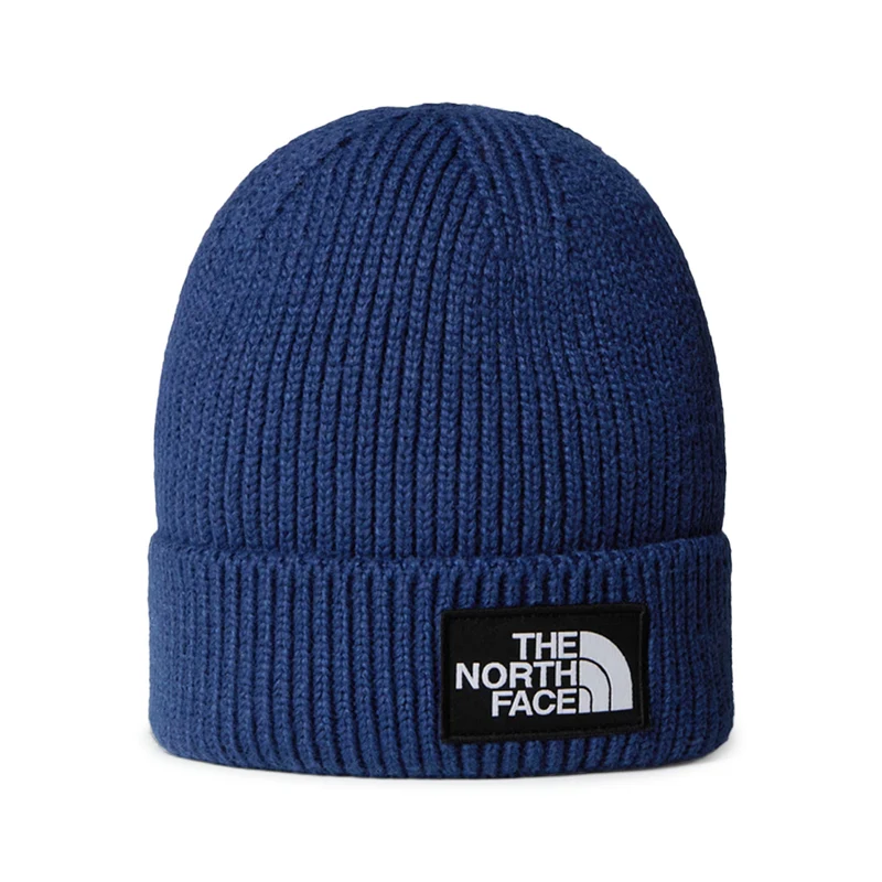 Bonnet Recyclé TNF Logo Box bleu marine THE NORTH FACE