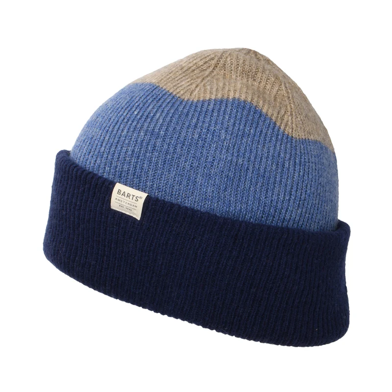 Bonnet en Laine Mérinos Walnur bleu BARTS