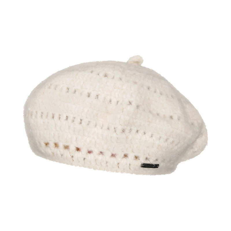 Béret Tricoté Main Recyclé Chrostelle crème BARTS