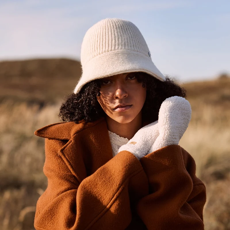 Chapeau Bob Tricot Recyclé Matale crème BARTS