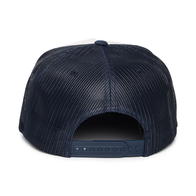 Casquette Trucker Oath MP blanc cassé-indigo BRIXTON