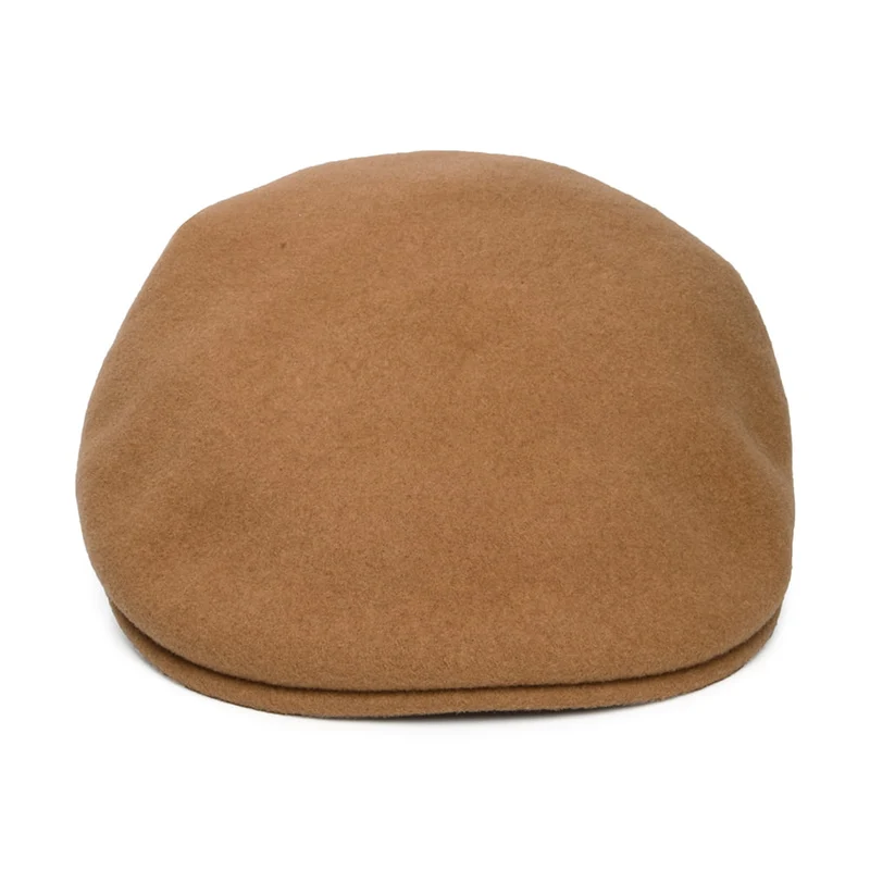 Casquette Plate en Laine 504 toffee KANGOL