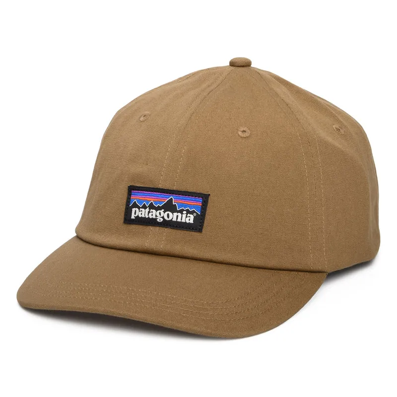 Casquette en Coton Bio P-6 Label Trad marron PATAGONIA