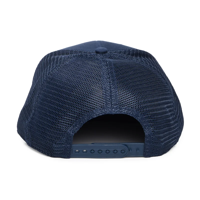 Casquette Trucker NB Stacked Patch Logo bleu marine NEW BALANCE