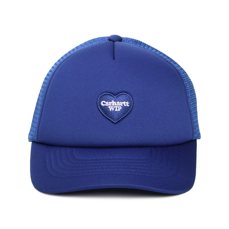 Casquette Trucker Heart Patch bleu profond CARHARTT WIP