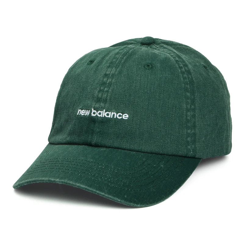 Casquette Linear Logo vert délavé NEW BALANCE