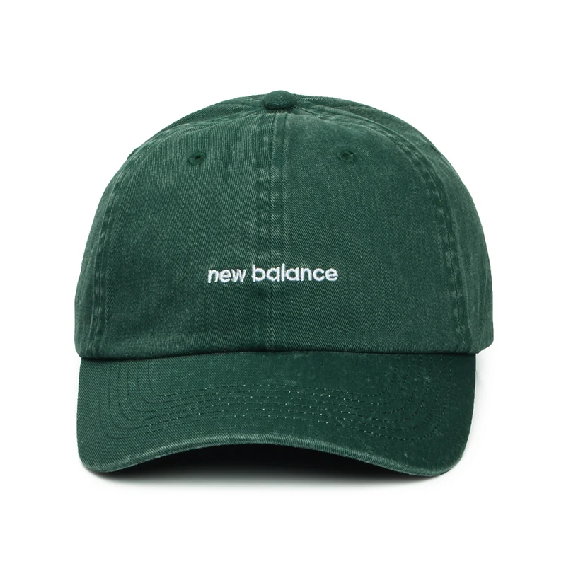 Casquette Linear Logo vert délavé NEW BALANCE