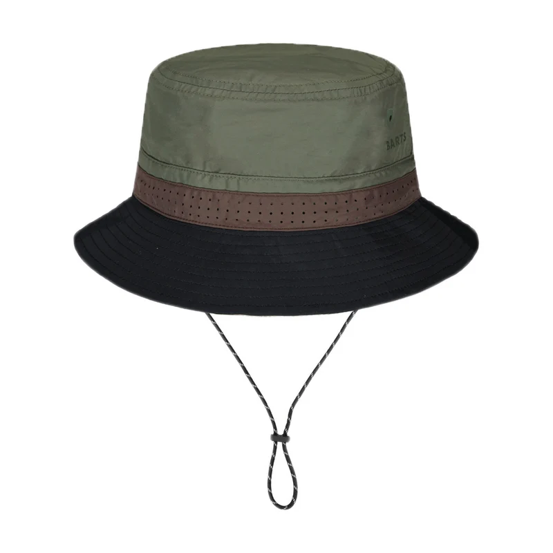Chapeau Bob Recyclé Samasoda olive-marron-noir BARTS