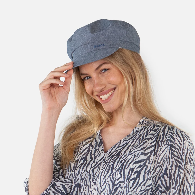 Casquette de Marin en Coton Seraphe denim BARTS