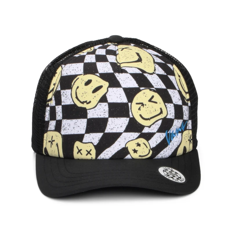 Casquette Trucker Enfant Twisted noir-blanc VANS