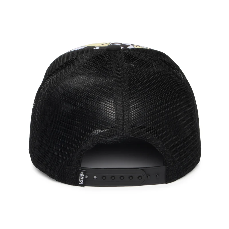 Casquette Trucker Enfant Twisted noir-blanc VANS