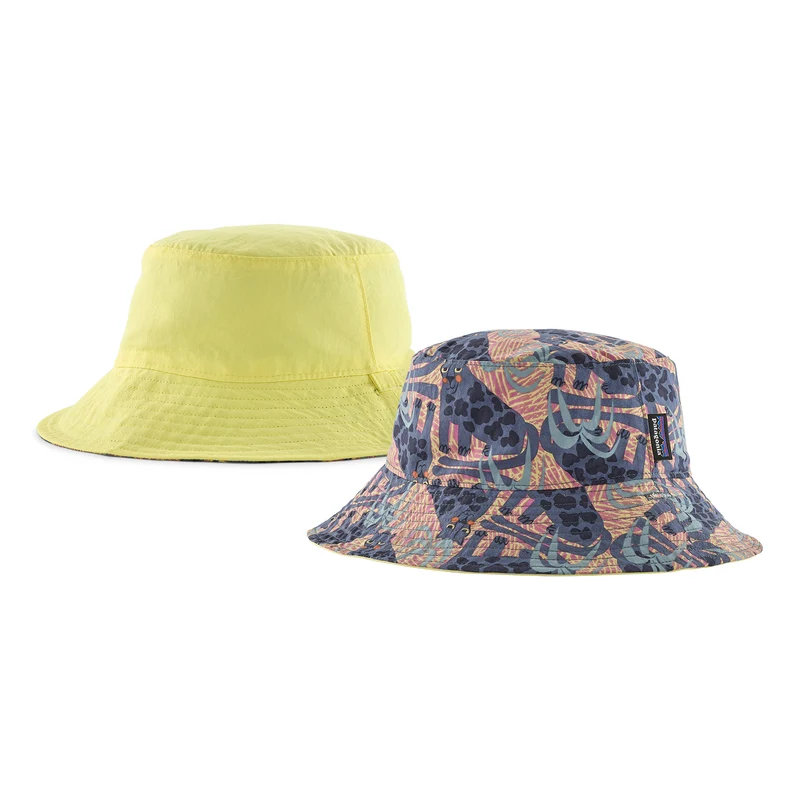 Chapeau Bob Bébé Été Réversible Jaggy citron-multi PATAGONIA
