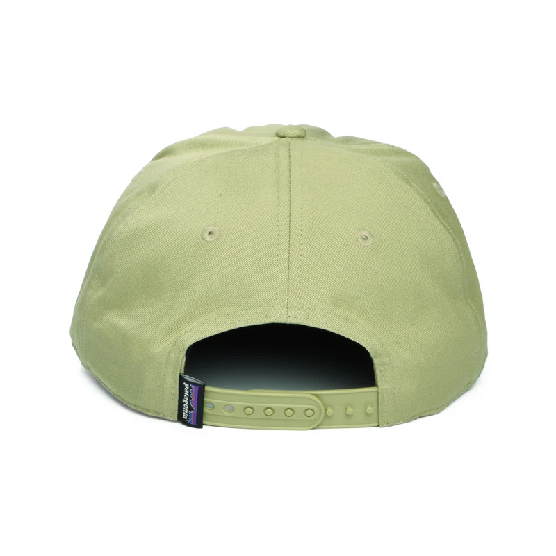 Casquette en Coton Bio Boardshort Label Funfarer olive clair PATAGONIA