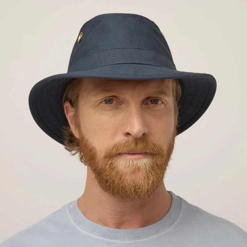 Chapeau Été Pliable Authentic T5 bleu marine foncé TILLEY