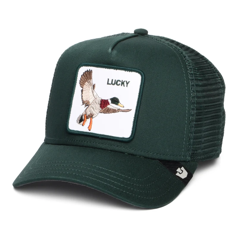 Casquette Trucker Lucky Duck forêt GOORIN