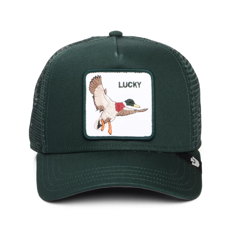 Casquette Trucker Lucky Duck forêt GOORIN