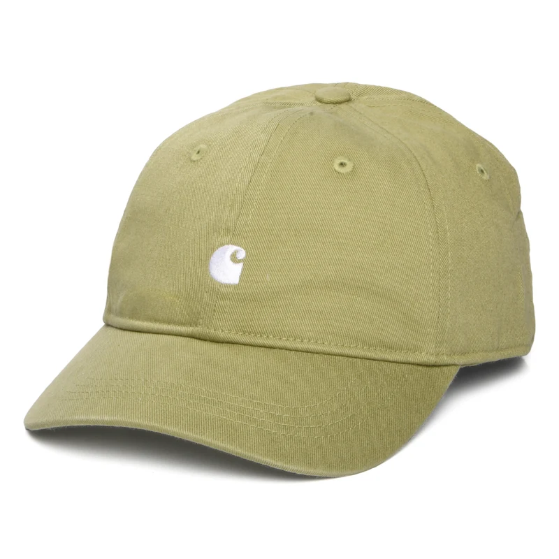 Casquette Madison Logo olive clair-blanc CARHARTT WIP