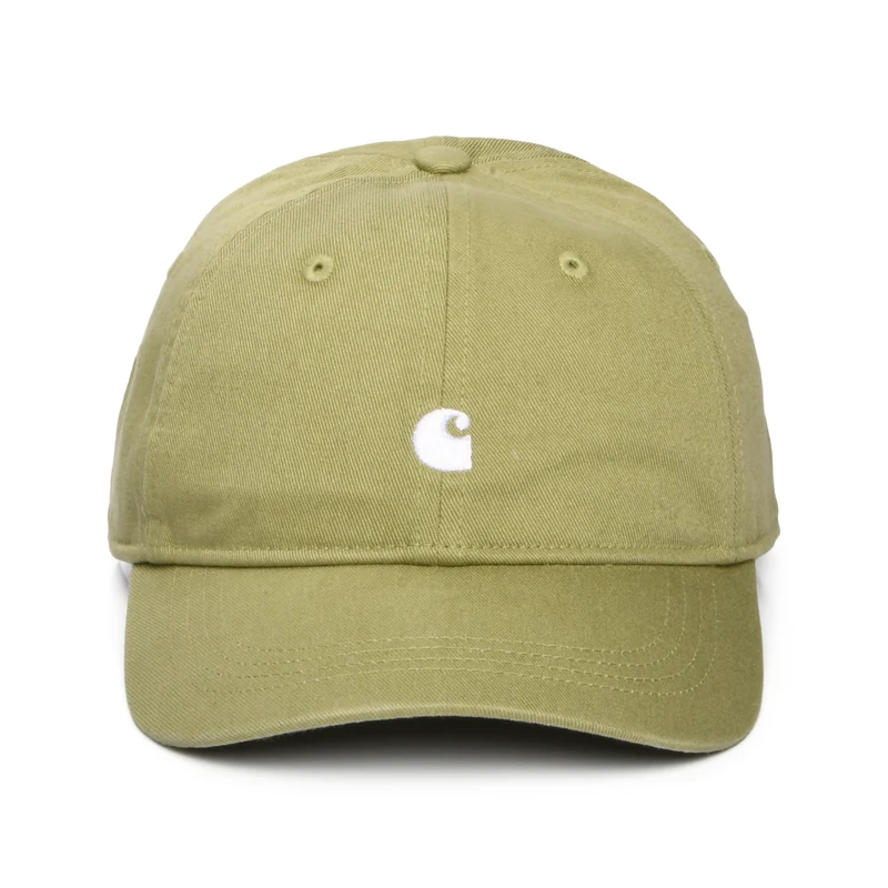 Casquette Madison Logo olive clair-blanc CARHARTT WIP