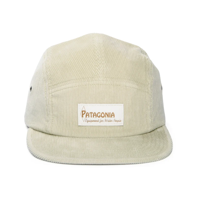 Casquette 5 Panel en Velours Côtelé Water People Label Graphic Maclure pierre PATAGONIA