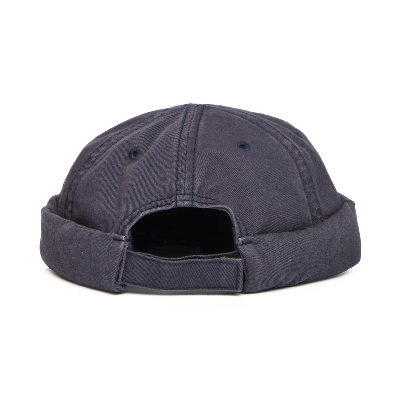 Bonnet Miki Breton en Coton bleu marine STETSON