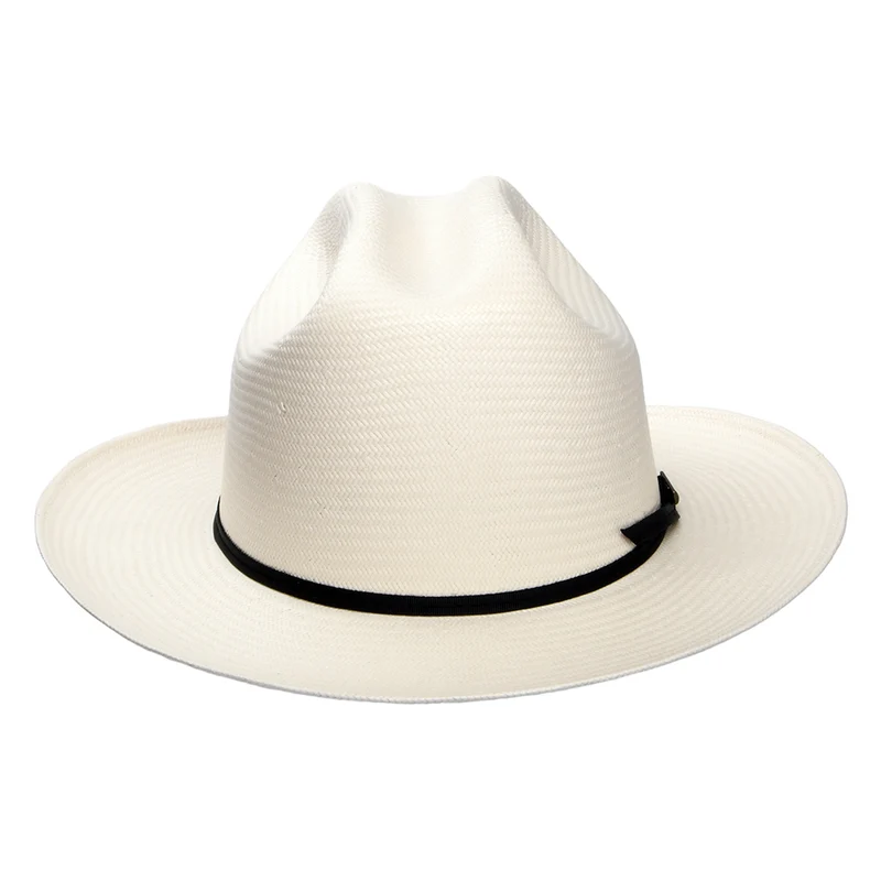 Chapeau de Cowboy en Paille Toyo Open Road blanc cassé STETSON