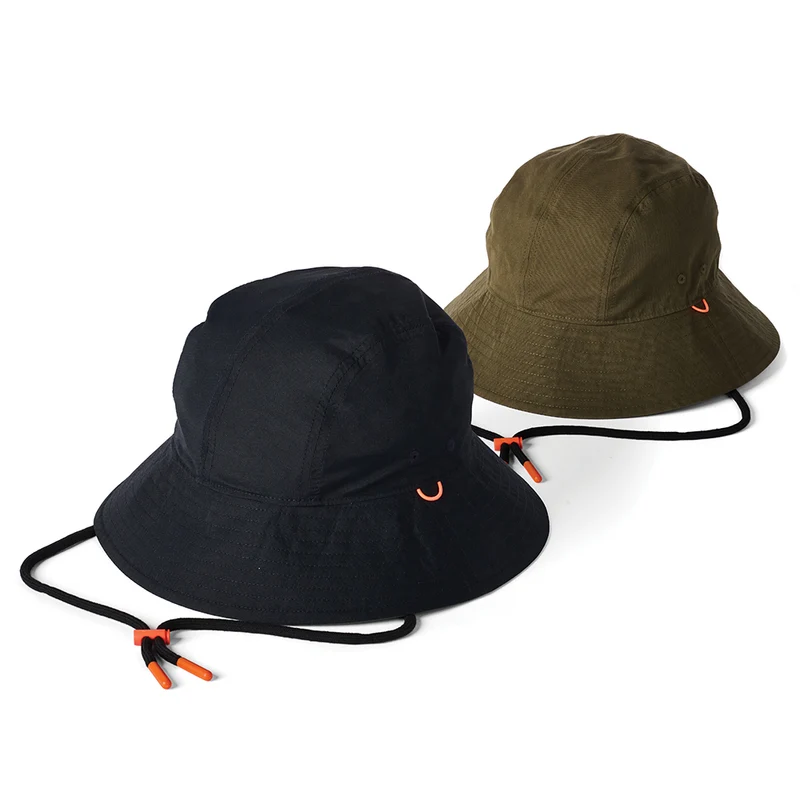 Chapeau Bob Réversible Glasto noir-olive FAILSWORTH