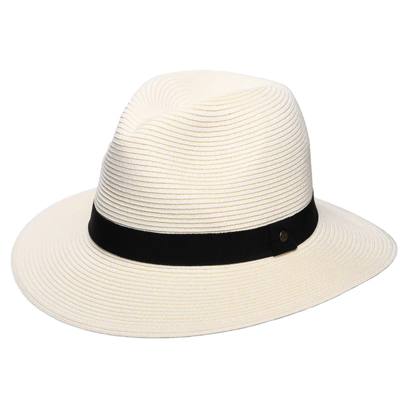 Chapeau Fedora en Paille Toyo Havana crème SUNDAY AFTERNOONS