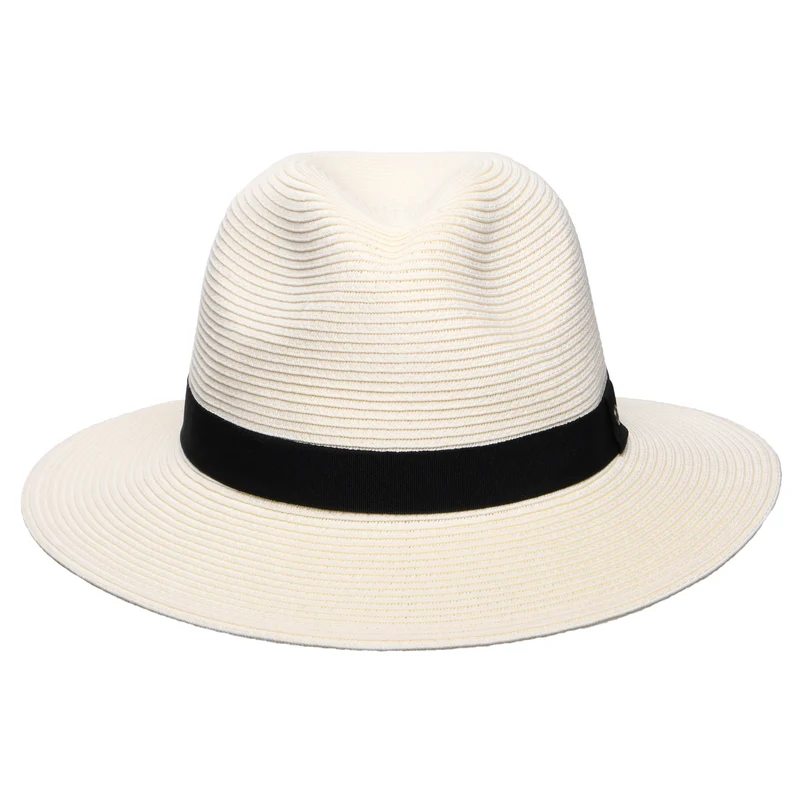 Chapeau Fedora en Paille Toyo Havana crème SUNDAY AFTERNOONS