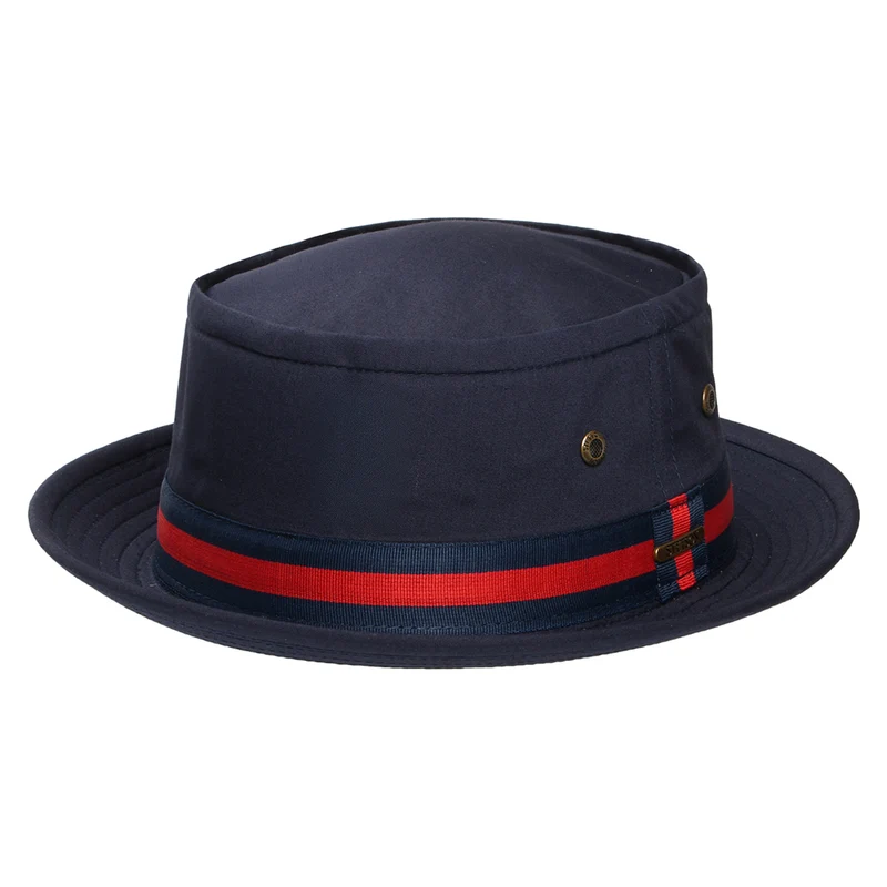 Chapeau Pork Pie Bob Marin bleu marine foncé STETSON