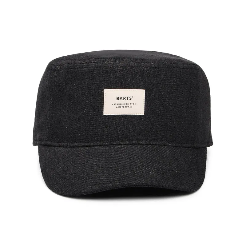 Casquette Militaire en Coton Montania noir BARTS