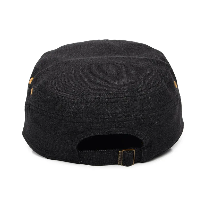 Casquette Militaire en Coton Montania noir BARTS