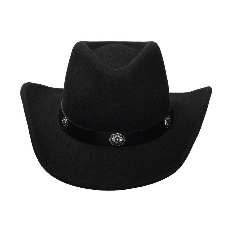 Chapeau de Cowboy en Laine Feutrée Déformable Hydrofuge Tamalo noir STETSON