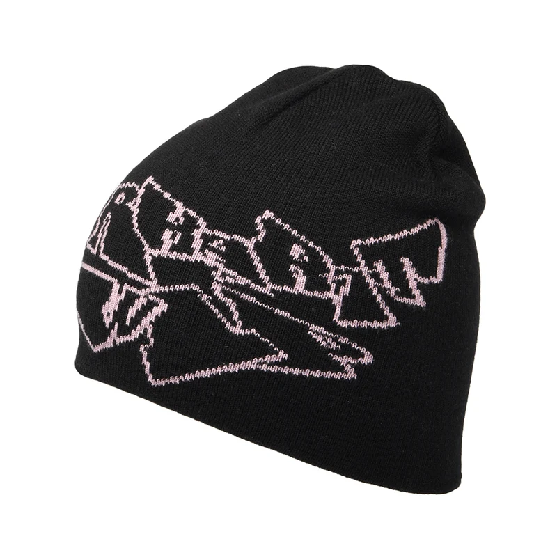Bonnet Screwed Up Scripter noir-rose clair CARHARTT WIP