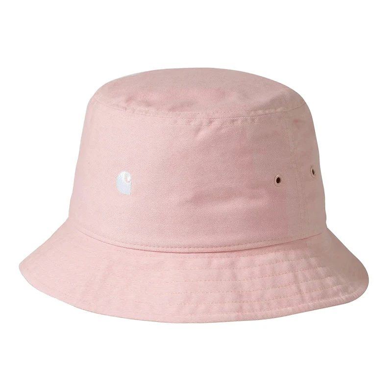 Chapeau Bob en Coton Sergé Madison Logo rose clair CARHARTT WIP
