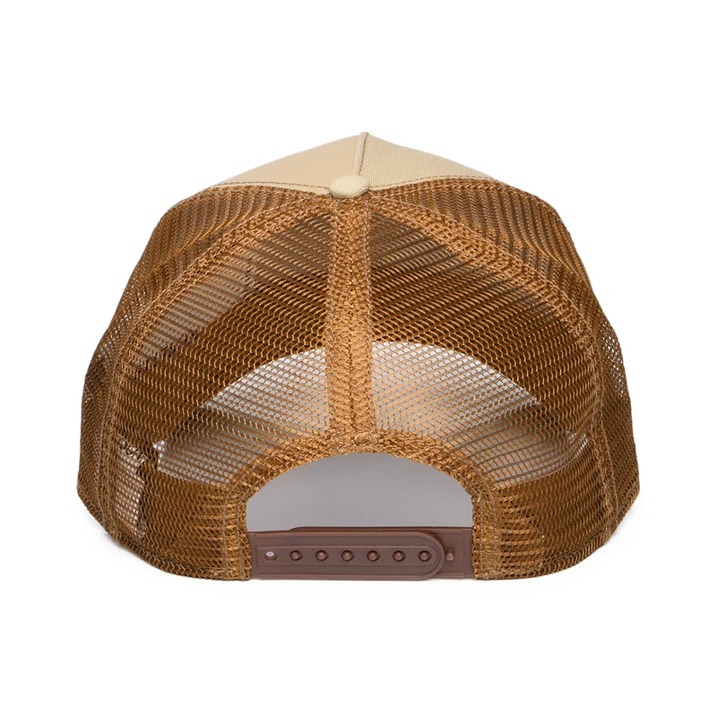 Casquette Trucker Rodeo beige-vin-marron clair STETSON