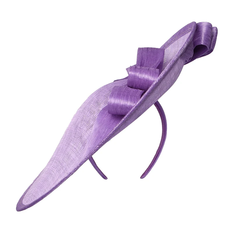 Chapeau Bibi Disque Kathryn violette FAILSWORTH
