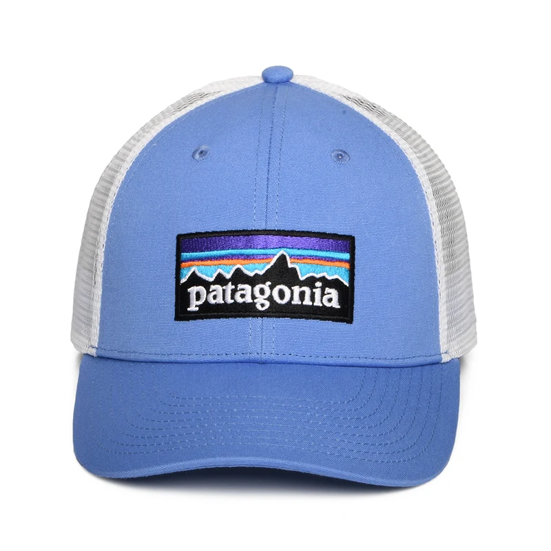 Casquette Trucker en Coton Bio LoPro P-6 Logo océan-blanc PATAGONIA