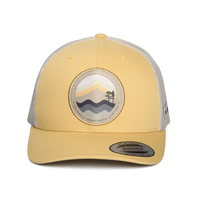 Casquette Trucker Circular Landscape Mesh sable clair COLUMBIA