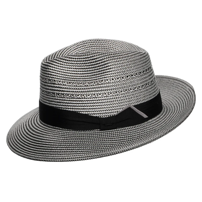 Chapeau Fedora Eli mélange de noirs BAILEY