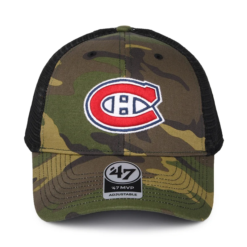Casquette Trucker MLB Camo MVP Montreal Canadiens camouflage 47 BRAND