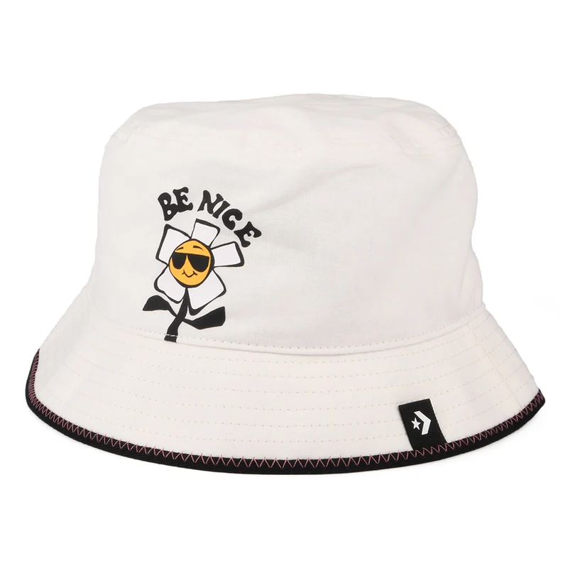 Chapeau Bob en Coton Creative Graphic naturel CONVERSE