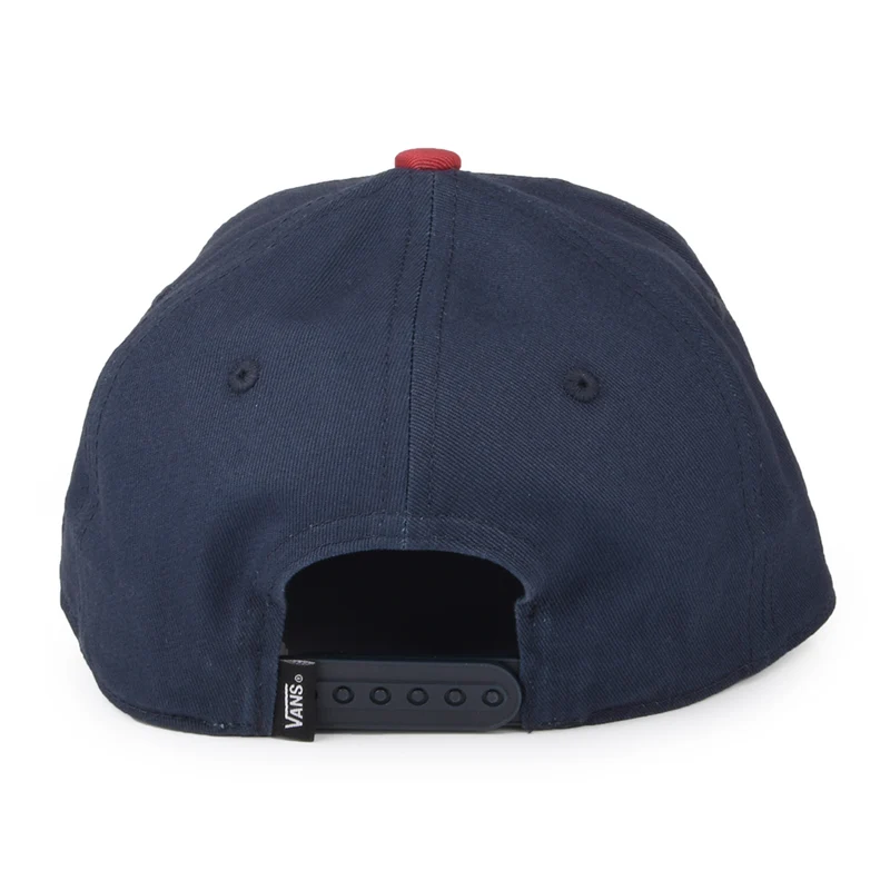 Casquette Snapback Enfant Skate Authentic bleu marine-vin VANS