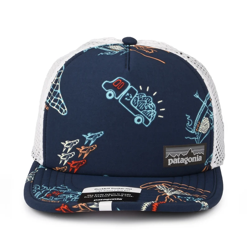 Casquette Trucker Recyclé Bec-de-Canard bleu PATAGONIA