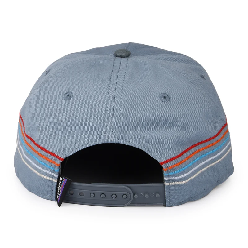 Casquette Snapback Line Logo Ridge Stripe Funfarer bleu fumée PATAGONIA